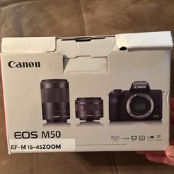 Canon Eos M50 Mirrorless Camera