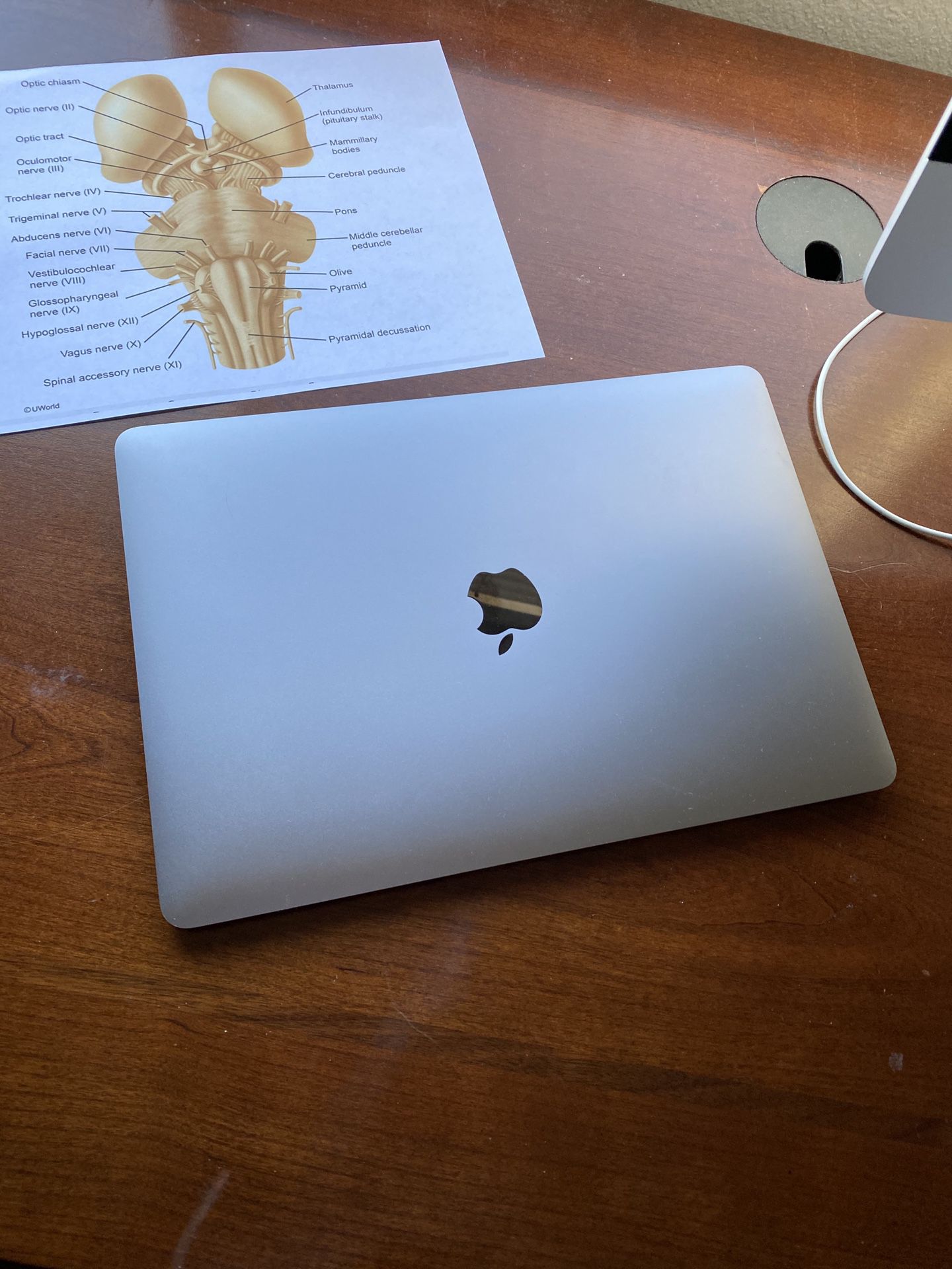 MacBook Air 13 inch, Space grey, 2018.