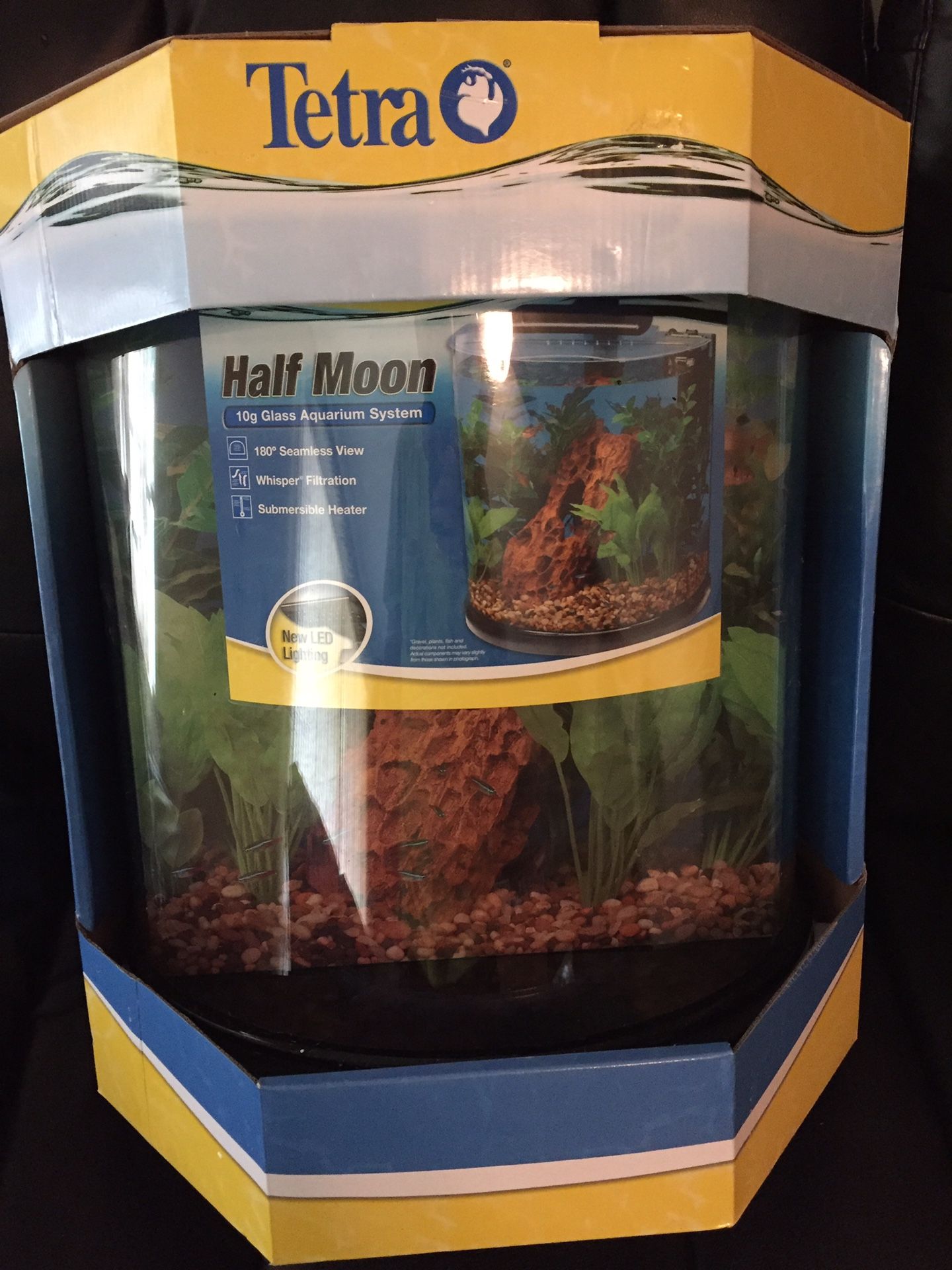 Tetra half moon tank brand new