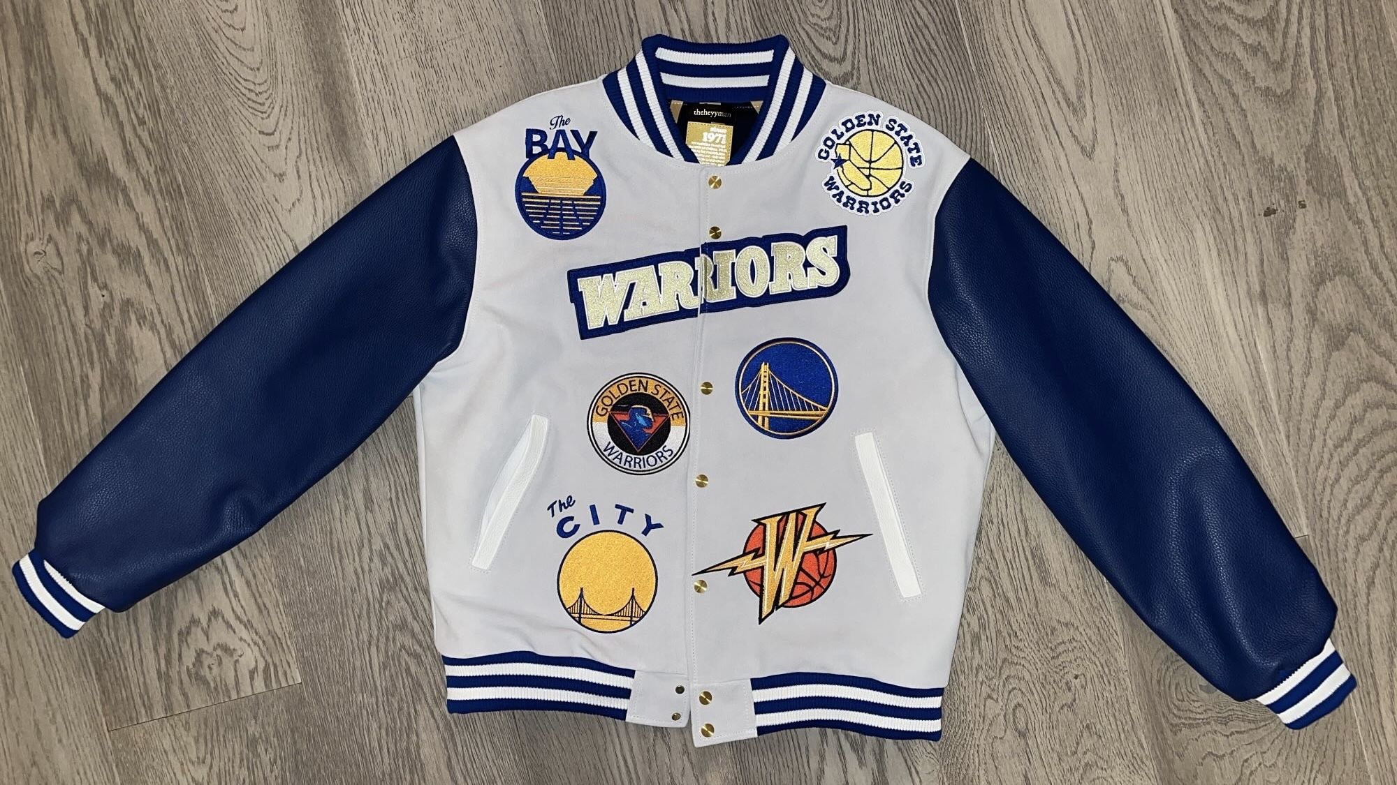 Golden State Warriors Michelob Ultra Theheyyman Leather Jacket