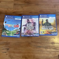PS4 Vr Video Games 