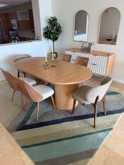 Dinning set table