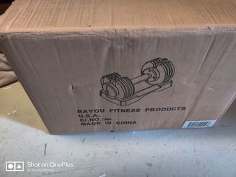 Bayou Fitness Adjustable Dumbell