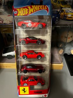 Hotwheels 5 Pack Ferrari