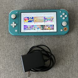 Nintendo Switch Lite - Turquoise Animal Crossing Edition 