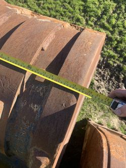 Large Excavator Bucket Off A Komatsu PC300