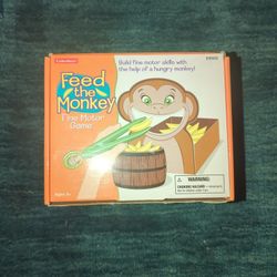 LAKESHORE Feed The Monkey Fine Motor Skills Game