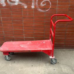 2 Available!! Commercial Flat Rolling Cart