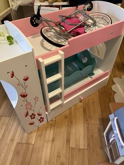 Toy Bedroom American Doll size 