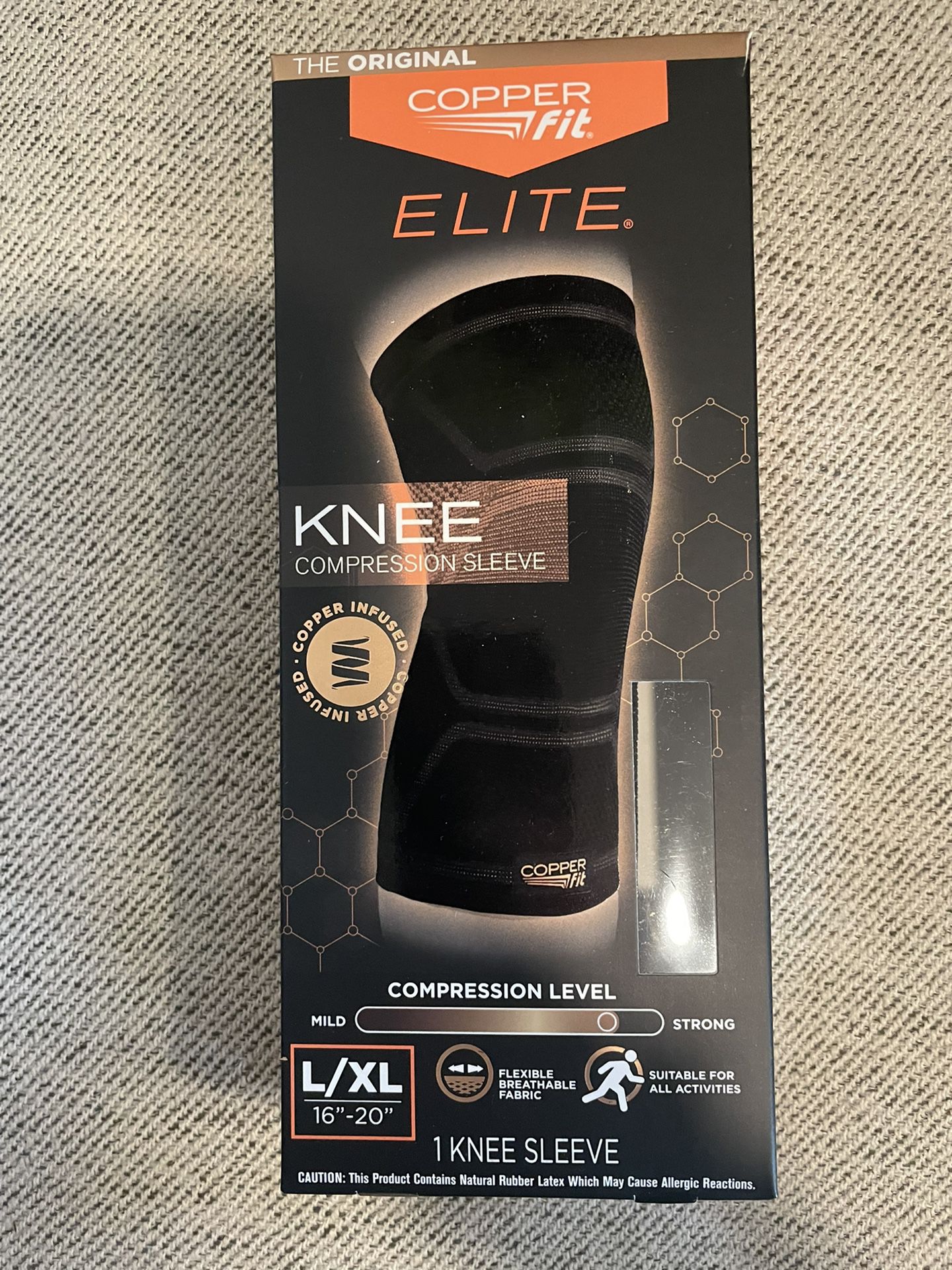 Knee Compression Sleeve, Size L/XL