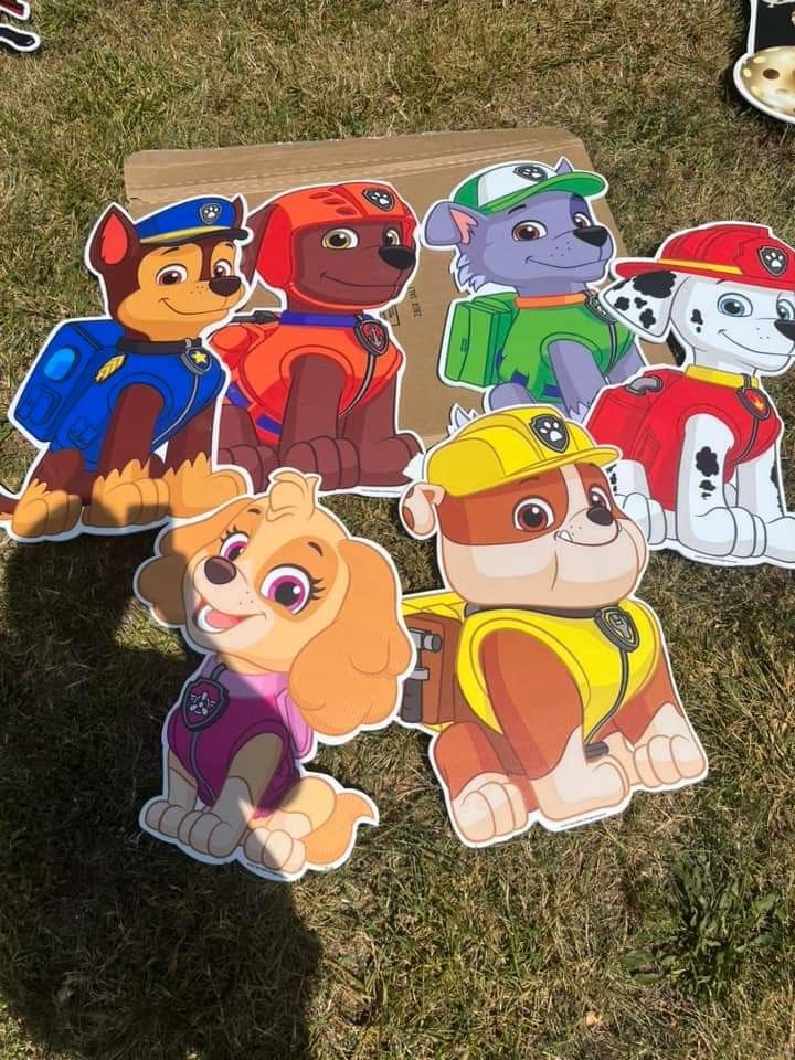 Paw Patrol Yard Card Flair