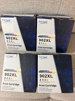 902XL Ink Cartridges Combo Pack Replacement for HP 902 Ink Cartridges for HP 6978 Printer Ink Compatible for OfficeJet Pro 6 6 6962 69