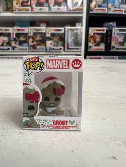 BITTY Groot w/ Gifts 1-Inch Funko Pop Marvel Mcu Guardians Galaxy Christmas Disney Gotg Comics