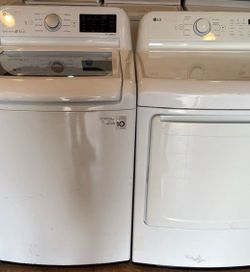 LG Top Load Washer and Dryer Set