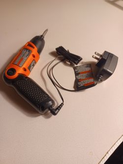 Black& decker cordless screwdriver
