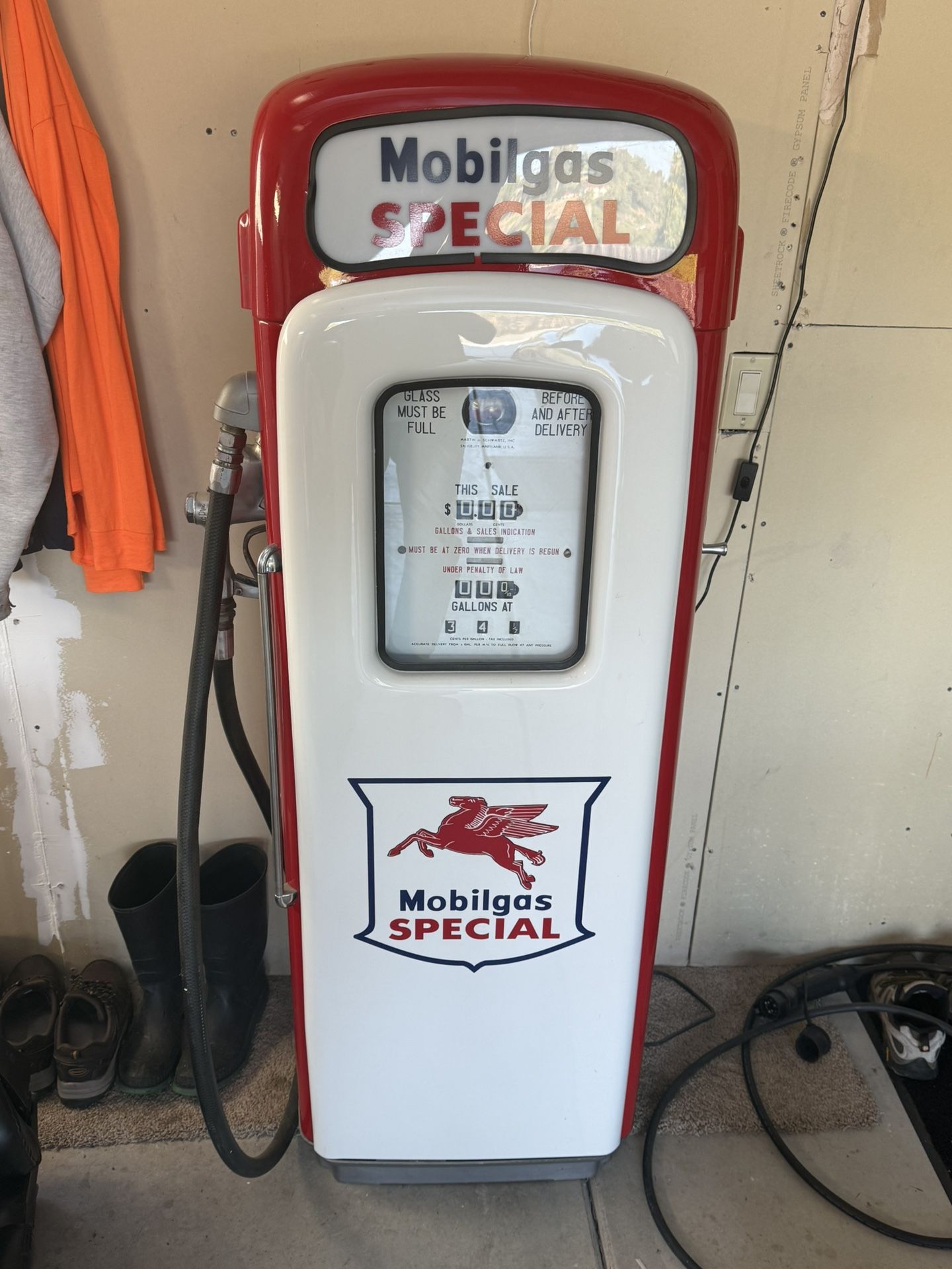 Restored Gas Pump