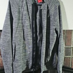 Nike Men’s Zip-Up Jacket Size M – Gray Athletic