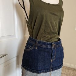 Vintage Denim Skirt