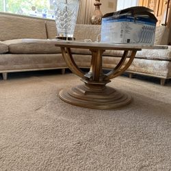 Vantage marble coffee table
