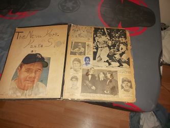 1948 Yankees Scrap Book