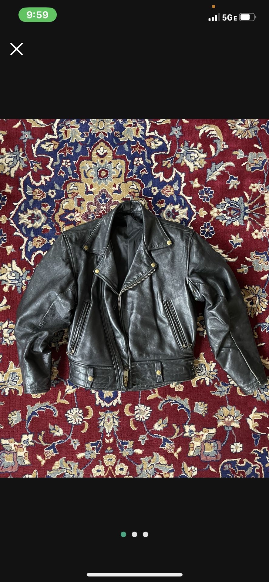 60’s Vintage Langlitz Leather Columbia Motorcycle Jacket