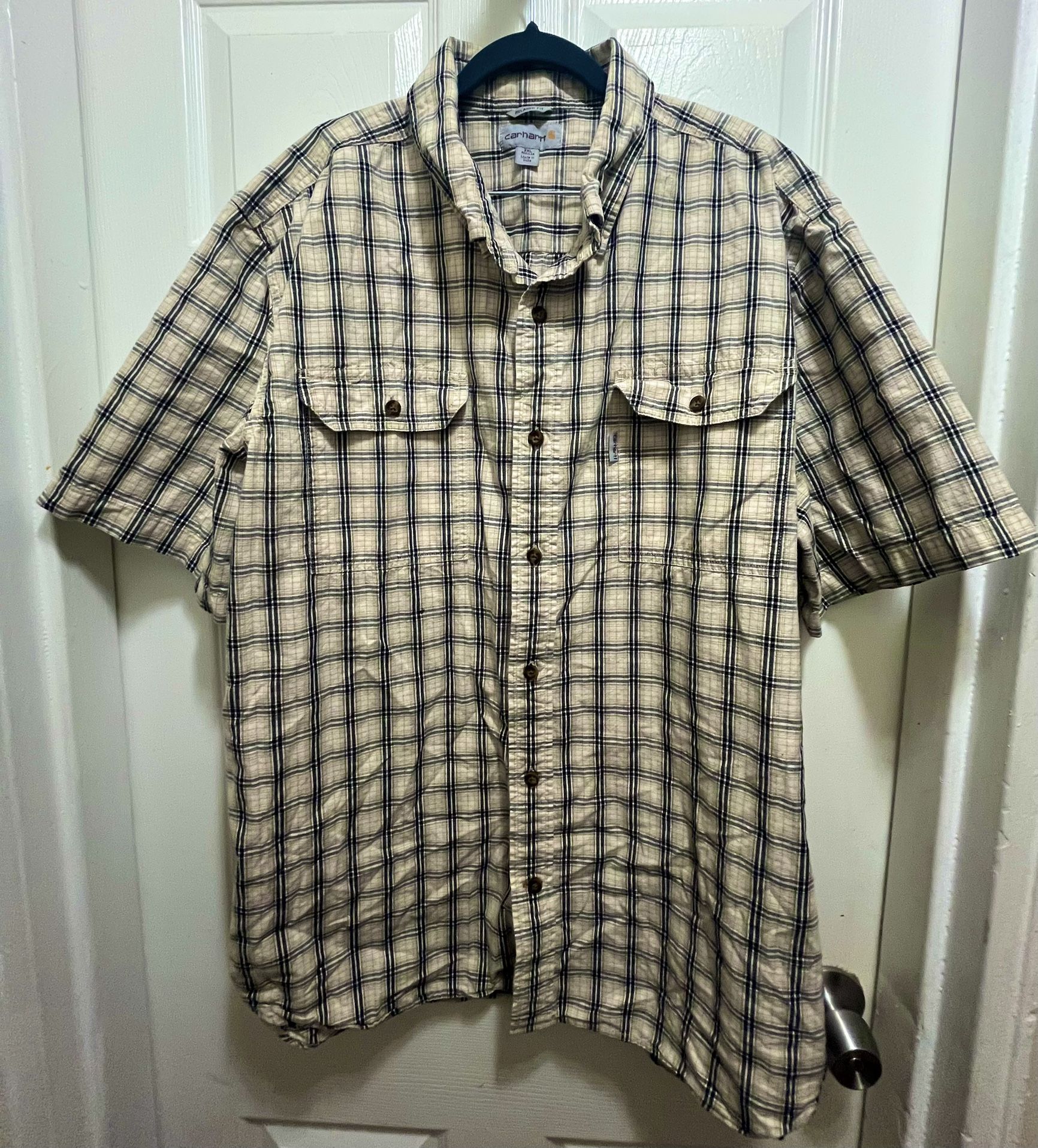 Carhartt Plaid  Button Up Shirt
