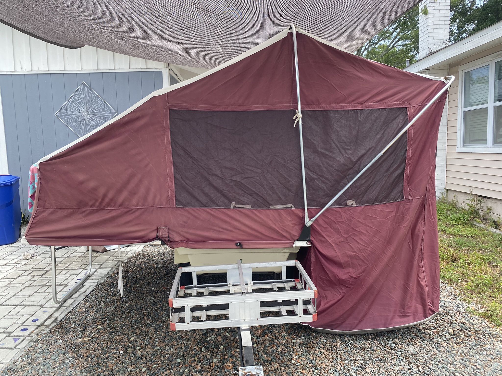 Bunkhouse Queen Camp Trailer