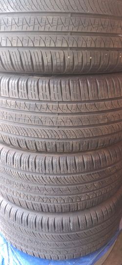 Set 234 45 18 pirelli used dont install