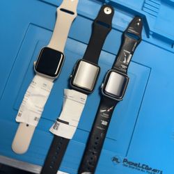 Apple Watch SE / 3 / 7 / 8  👨‍⚕️qBUY - SELL - TRADE - REPAIR - UNLOCKS

*Clean IMEI No ICloud
*Located inside store for peace of mind

🔷 Series 3 st