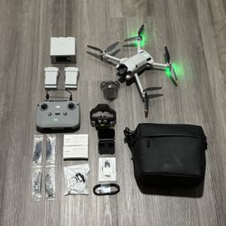 DJI Mini 4 Pro Drone – Fly More Setup, RC Controller, 3 Batteries