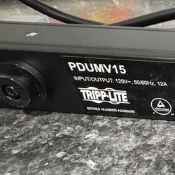 Tripp Lite Metered PDU, 15A, 16 Outlets 120v With 15ft Cord