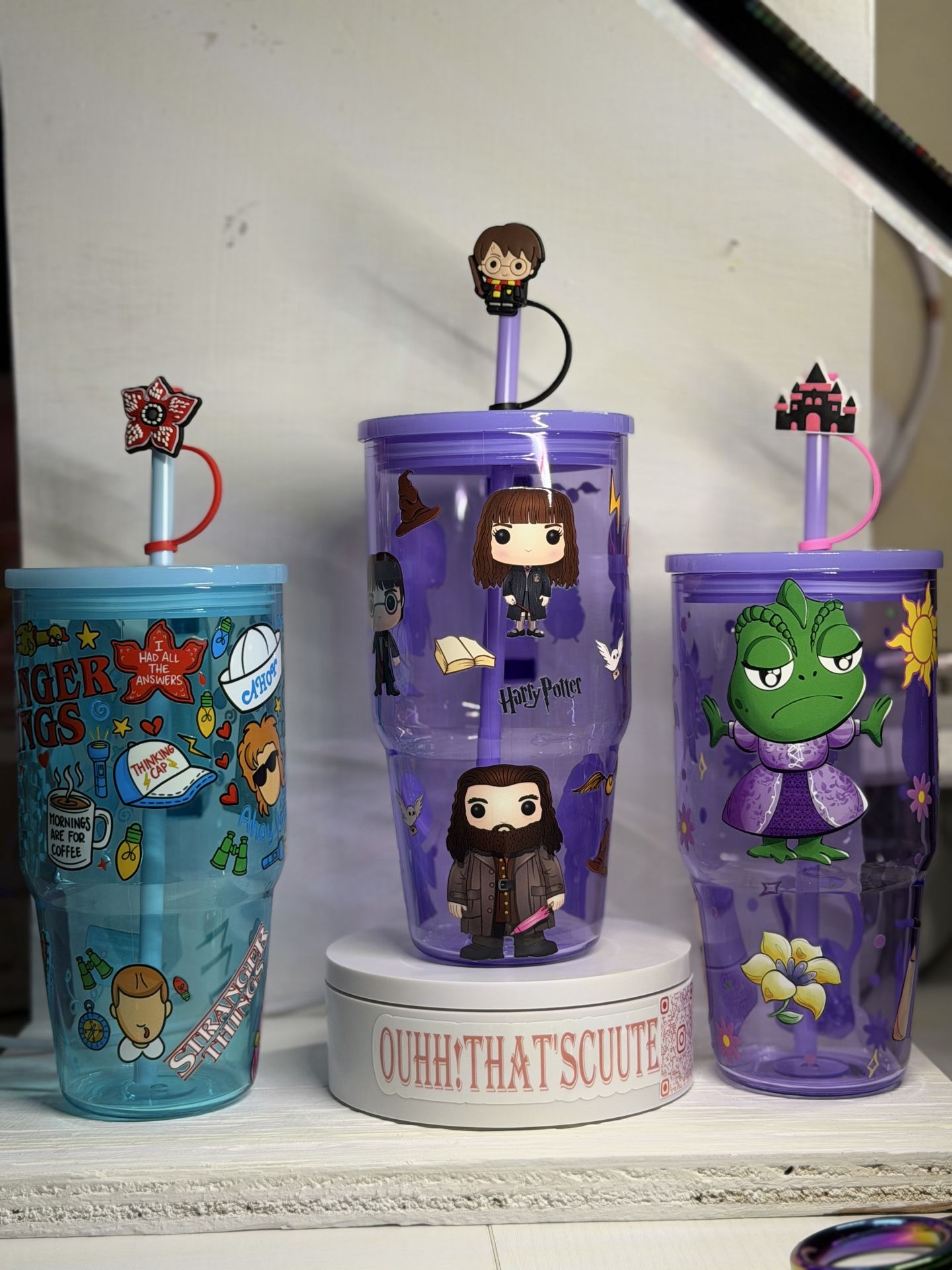 20oz character acrylic tumbler
