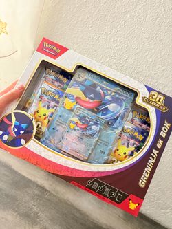 Pokémon TCG Greninja ex Box 30th Celebration