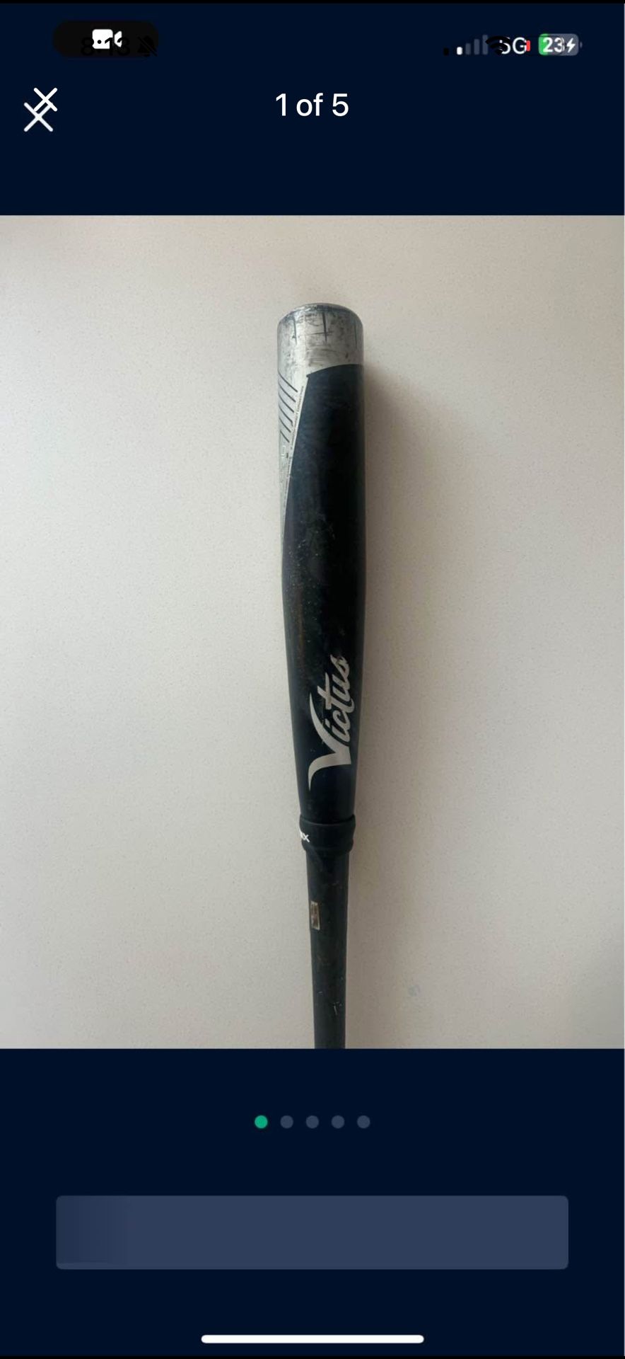 Victus baseball bat