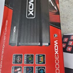 DB Drive WDX 3000.1 Mono Amplifier 