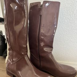 Ugg Rain boots, Burgundy, Women Size 7