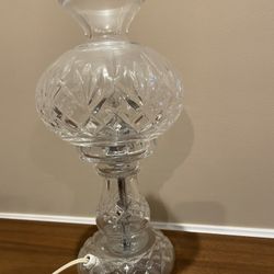 waterford inishmore crystal lamp from ireland 