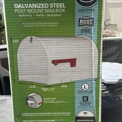 New In Box Locking Mailbox