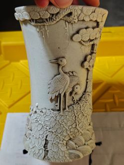 Chinese antique pen holder