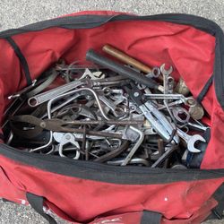 Huge Lot of Tools Mix Wrench Hammer ETC