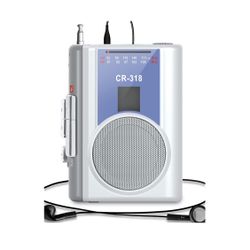 New Tape Player/Recorder with a Speaker