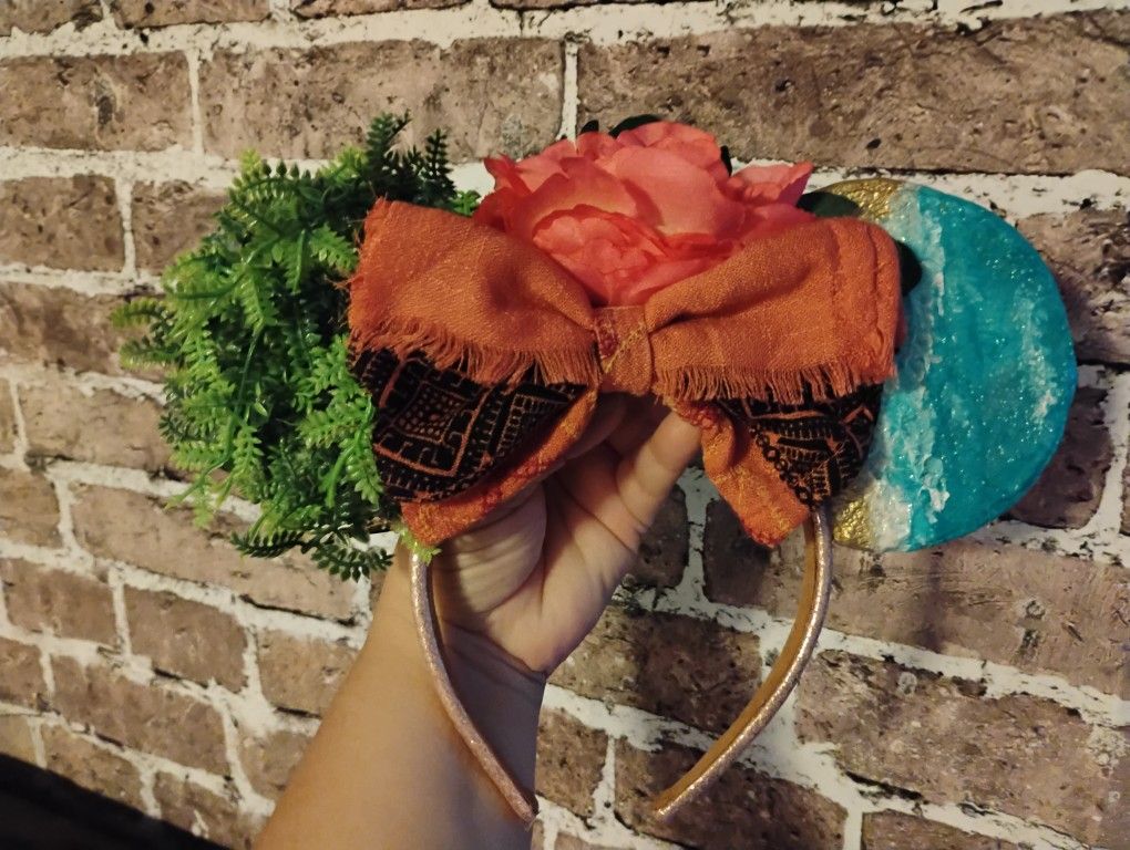 Moana Inspired Mickey ears