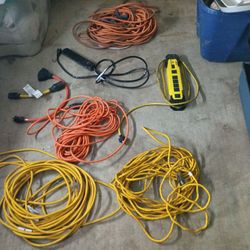 Extension cords 100 ft ,50ft,25ft
