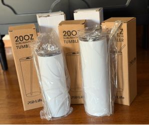 Bundle of 5 sublimation tumblers