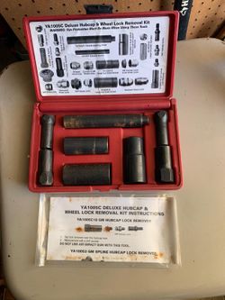 Deluxe Hubcap & Wheel Lock Removal Kit $80