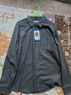 32 Heat Men's Button-Up Shirt Size Large
