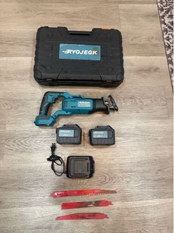 Ryojeck professional 21V cordless reciprocating saw kit