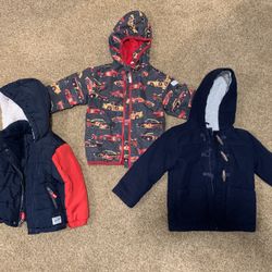 Toddler Jackets 2T-4T - Toddler Raincoat & Toddler Winter Coats (All 3 For Only $50!)