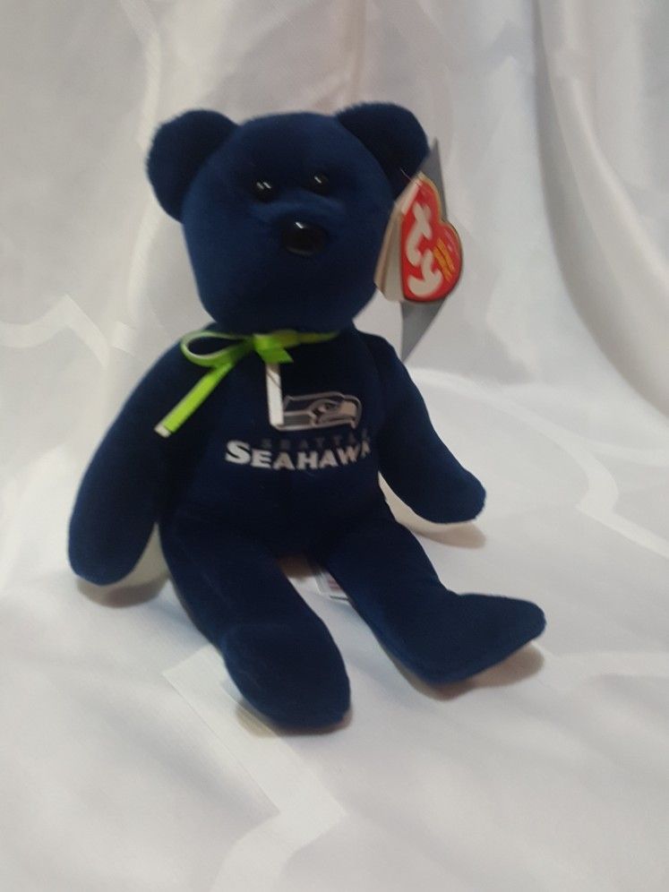 Seahawk Beanie Babies