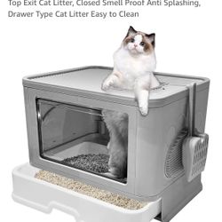 New! Cat Litter Box 